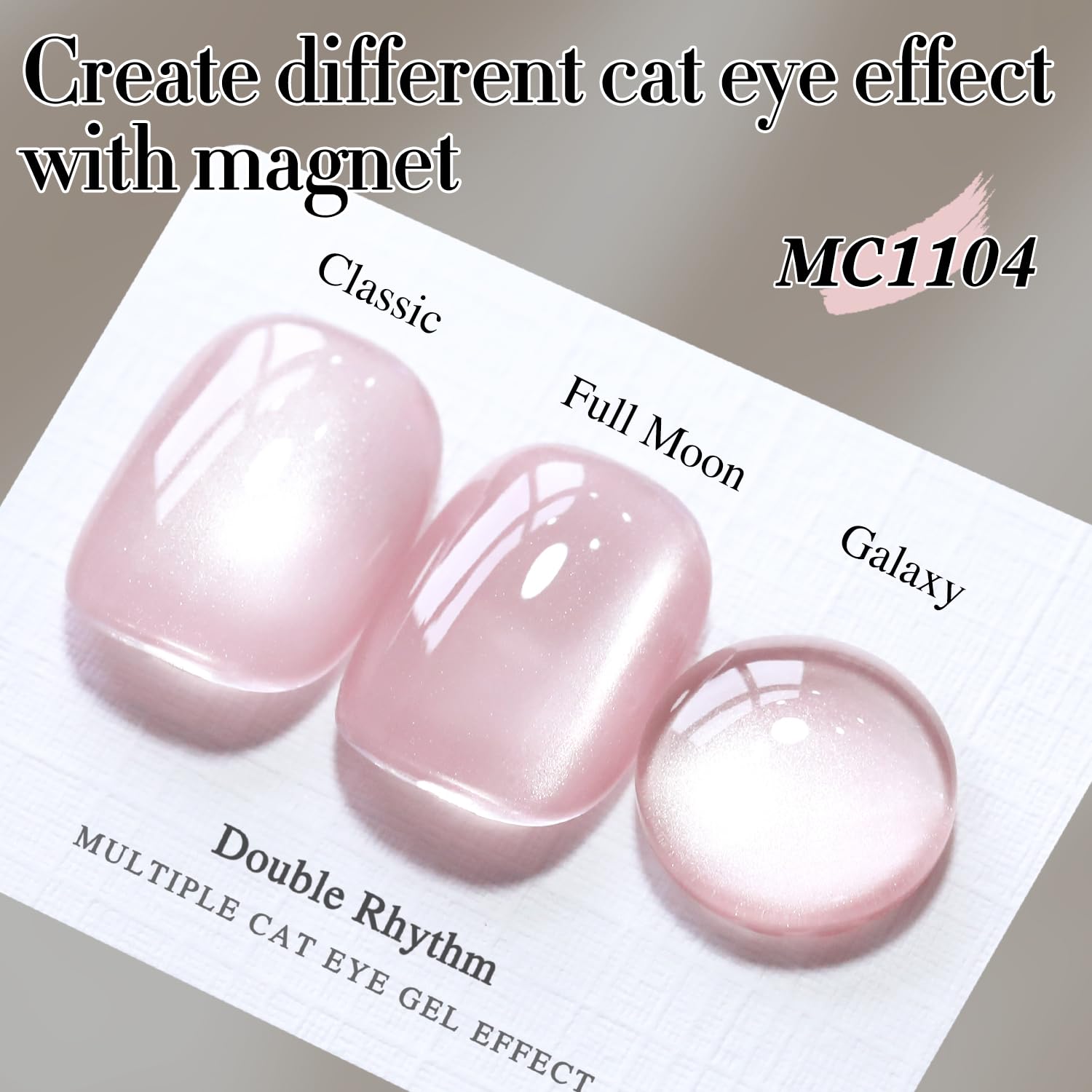Double Rhythm gel jelly rosado nude translúcido para uñas elegantes.