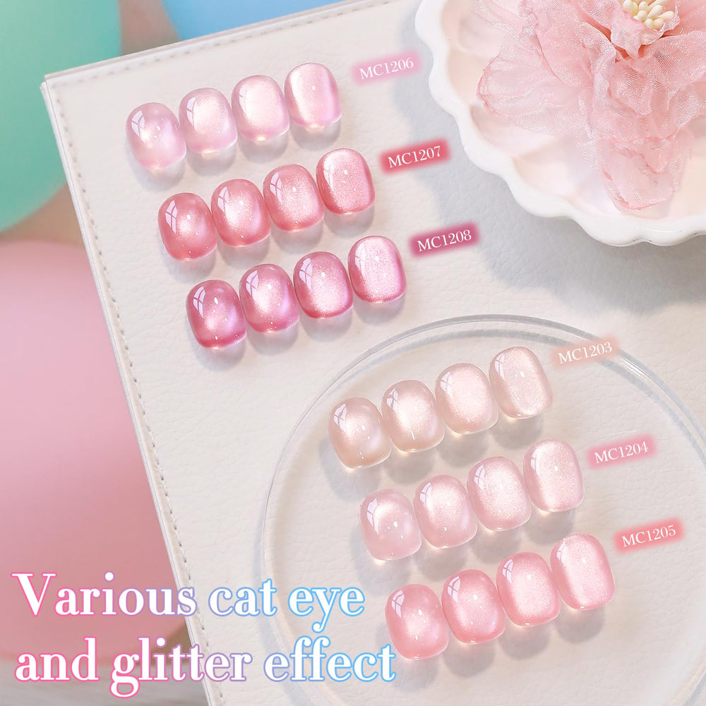 Double Rhythm esmalte gel de brillos para ocasiones especiales y estilos únicos