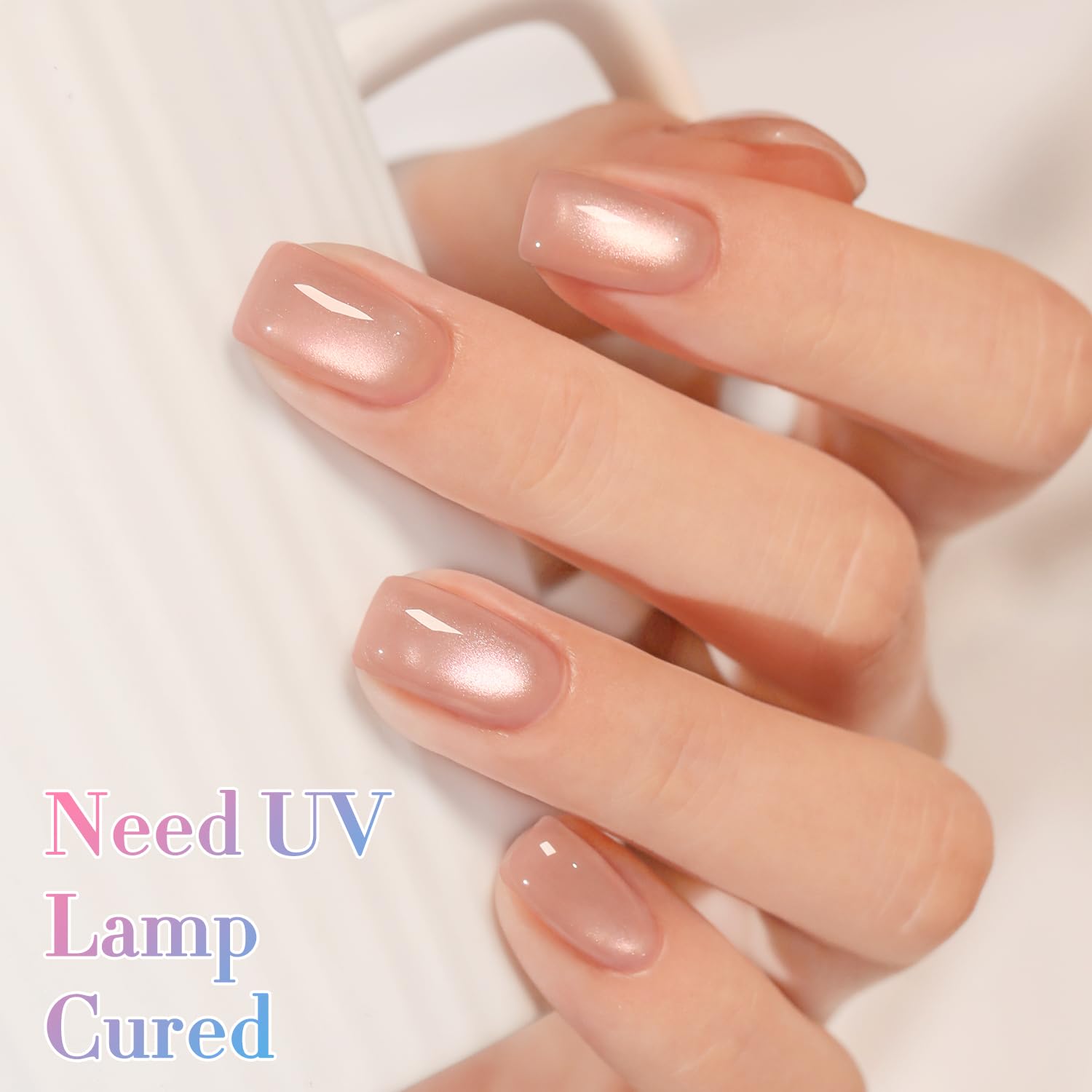 Double Rhythm gel con secado rápido bajo lámpara LED UV para resultados profesionales