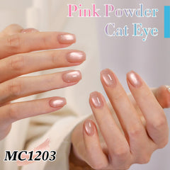 Double Rhythm esmalte gel ojo de gato con iman, fácil de aplicar para uñas en casa