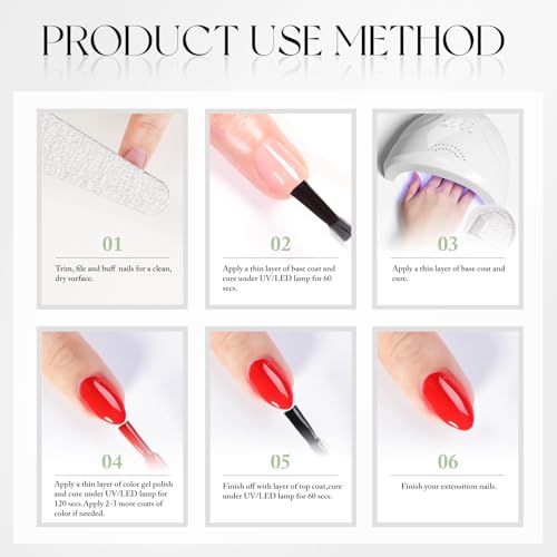 Double Rhythm white shade nails polished for a clean look
