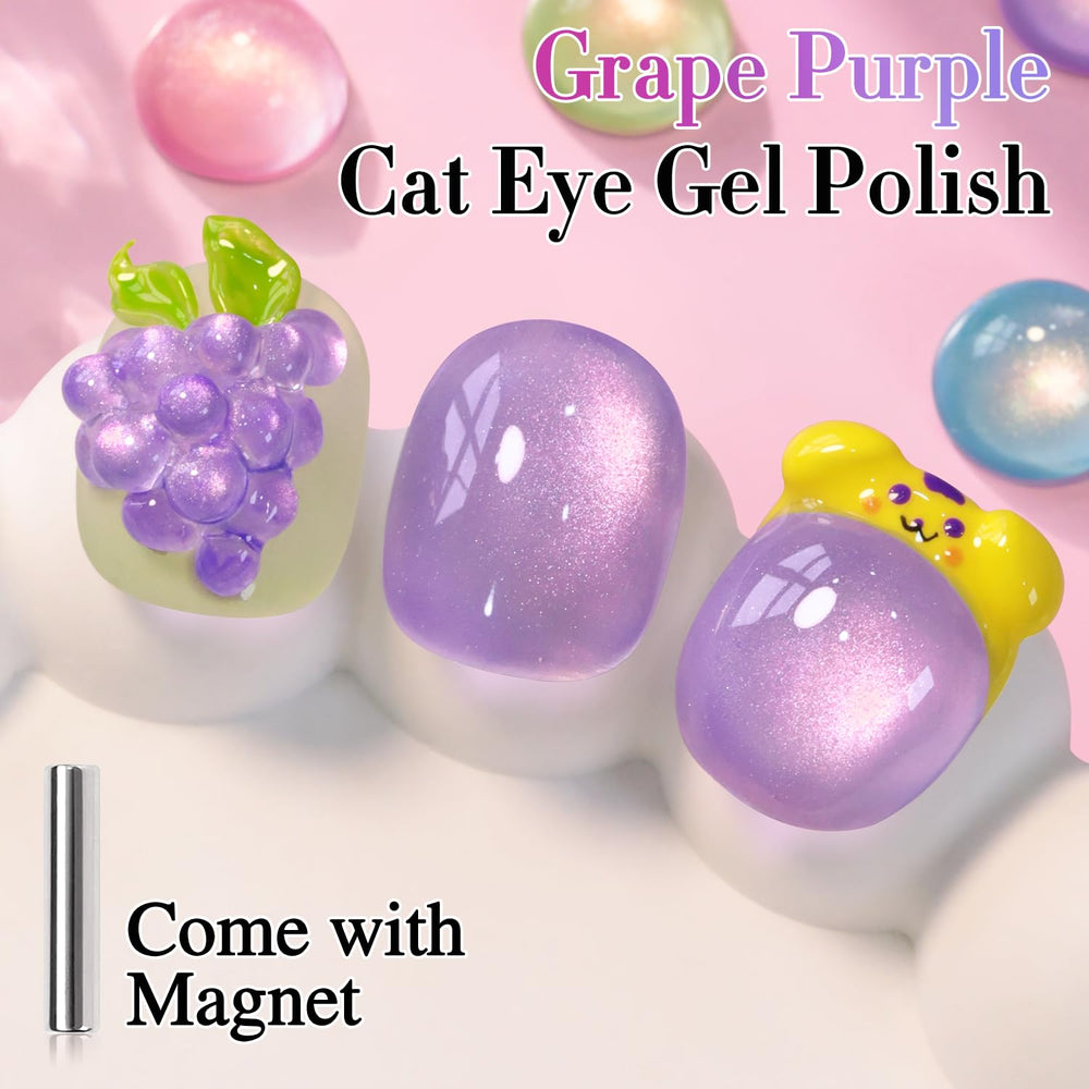 Double Rhythm gel holográfico con brillo intenso para uñas
