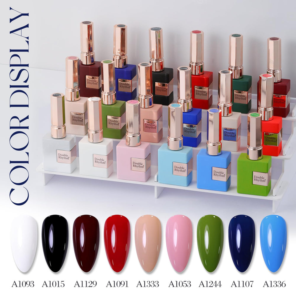 Double Rhythm gel polish tested for long-lasting color and shine at home