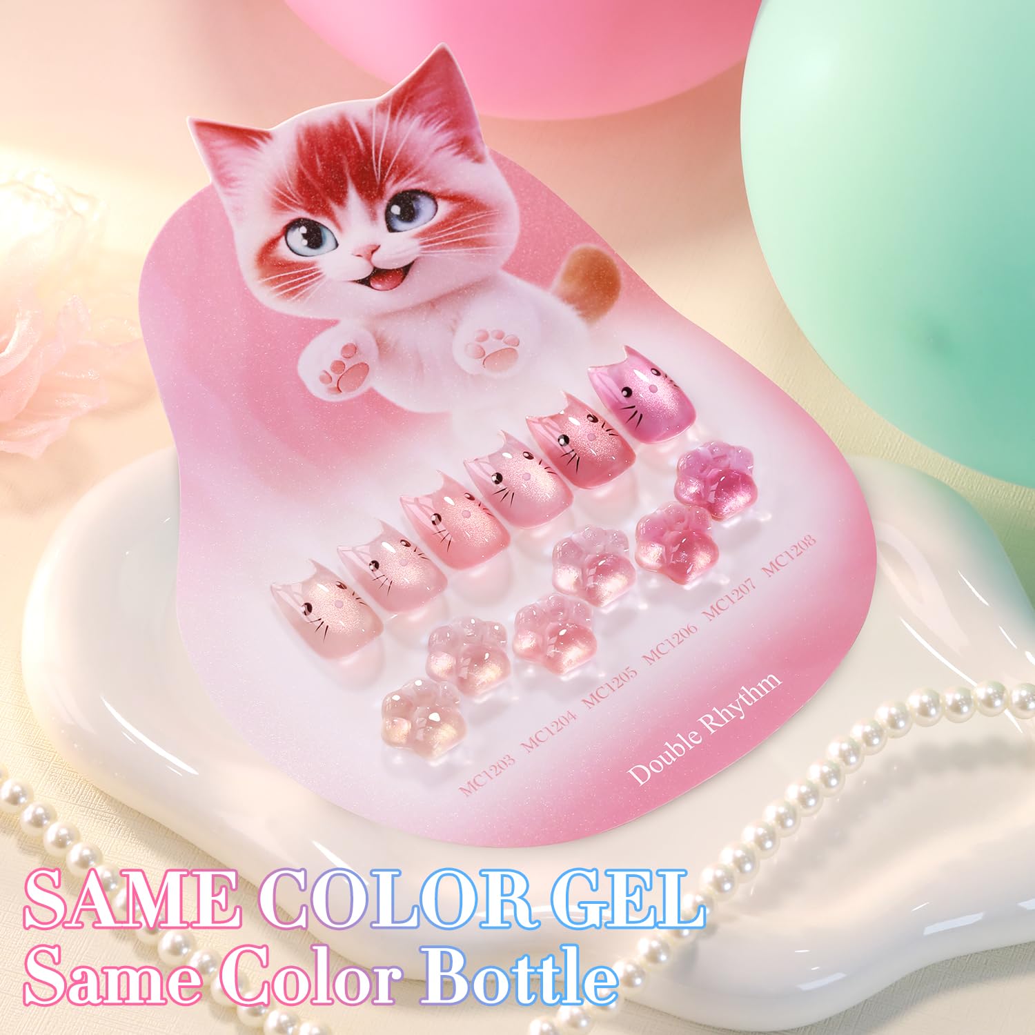 Double Rhythm gel polish kit packaging opening for easy at-home manicure setup