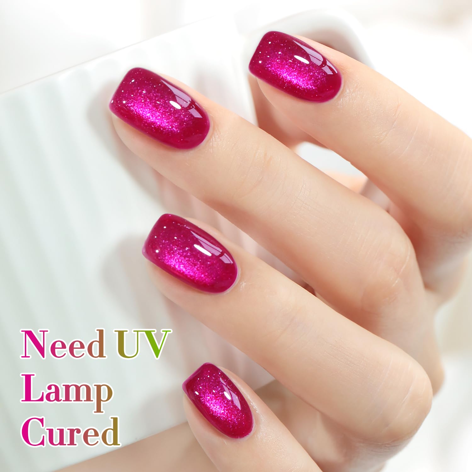 Curado rápido bajo LED/UV para gel Double Rhythm