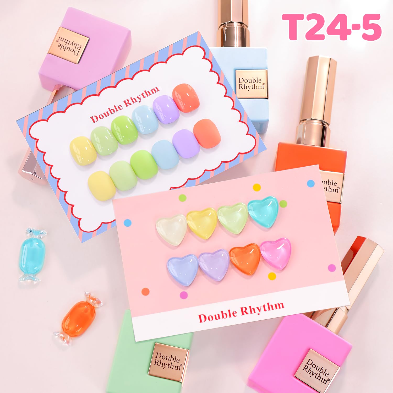 Gift-ready Double Rhythm nail kit for DIY celebrations.