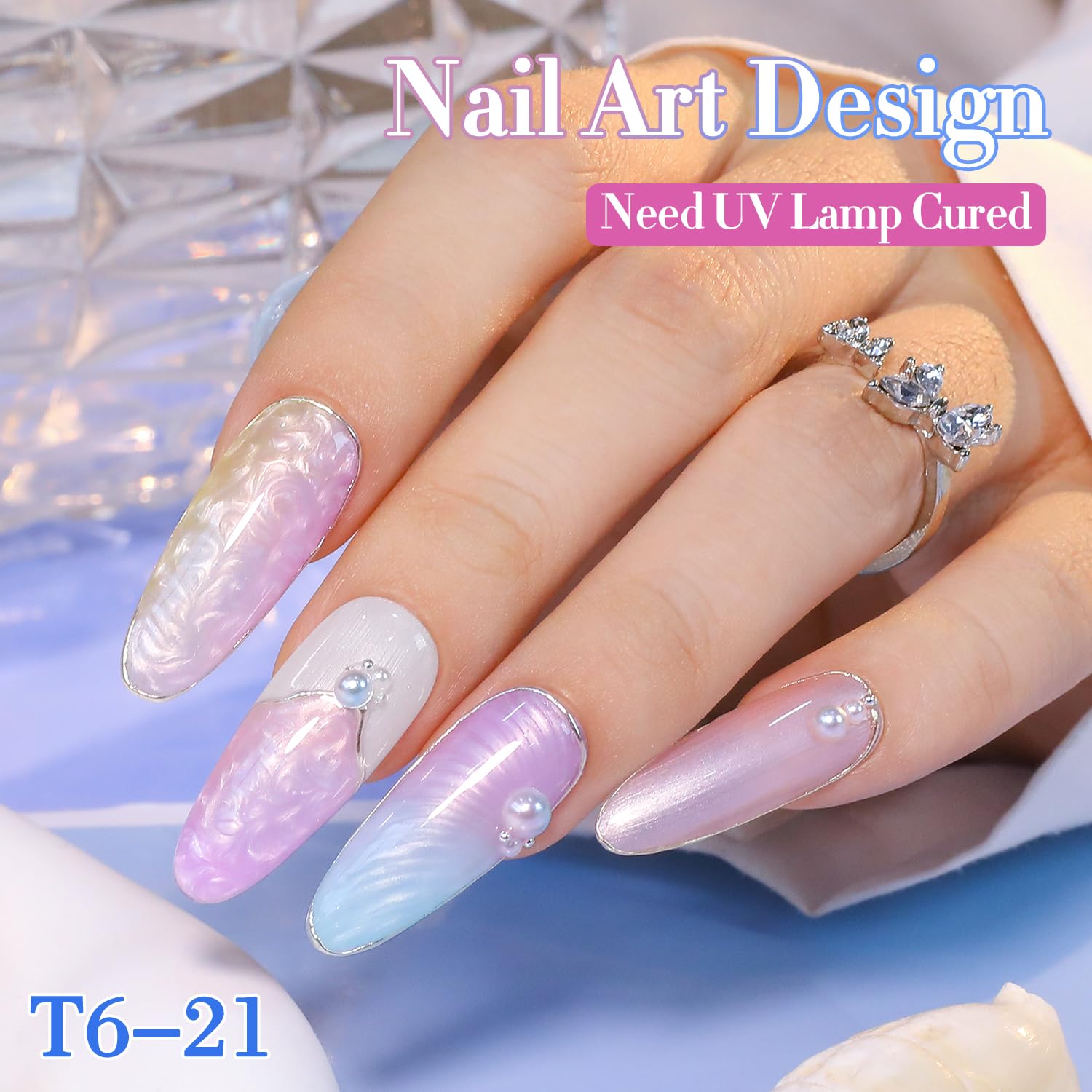 Double Rhythm Glitter finish swatch highlighting a sparkle accent.