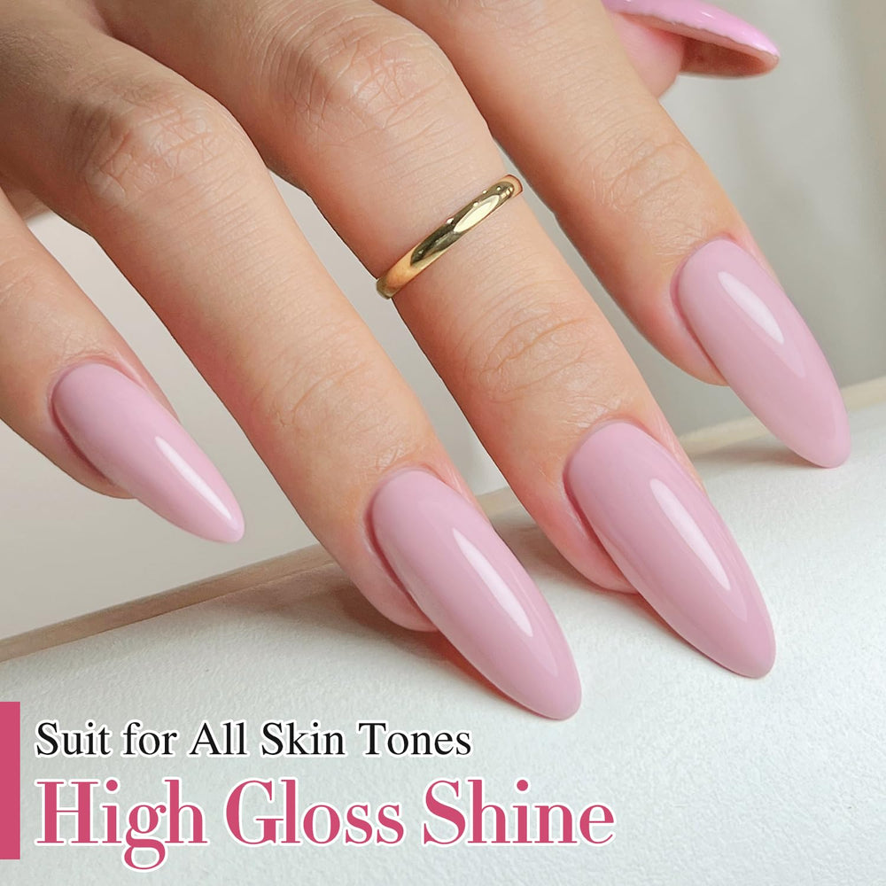 Double Rhythm glossy finish evokes salon-worthy shine after curing.