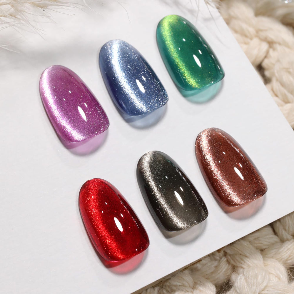 Double Rhythm herramienta magnética para crear líneas ojo de gato en uñas.