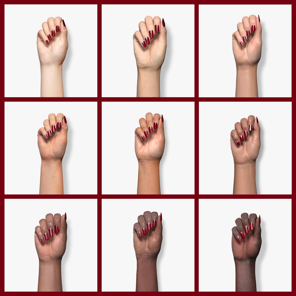 Double Rhythm polish provides a high gloss finish for lasting shine.