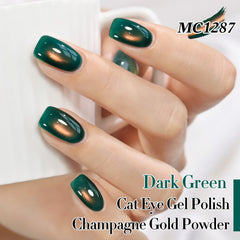 Double Rhythm jelly color with shimmer swirl for versatile nail art.