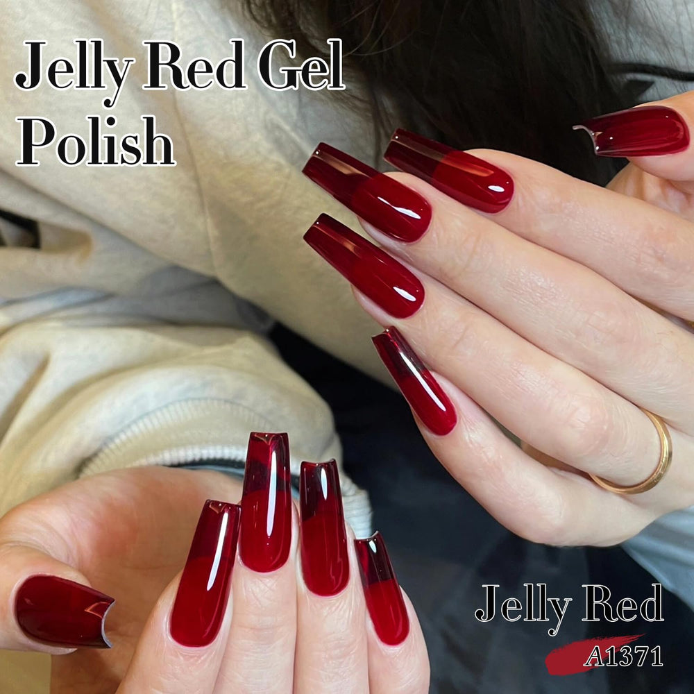Double Rhythm jelly gel polish care instructions label and guidance