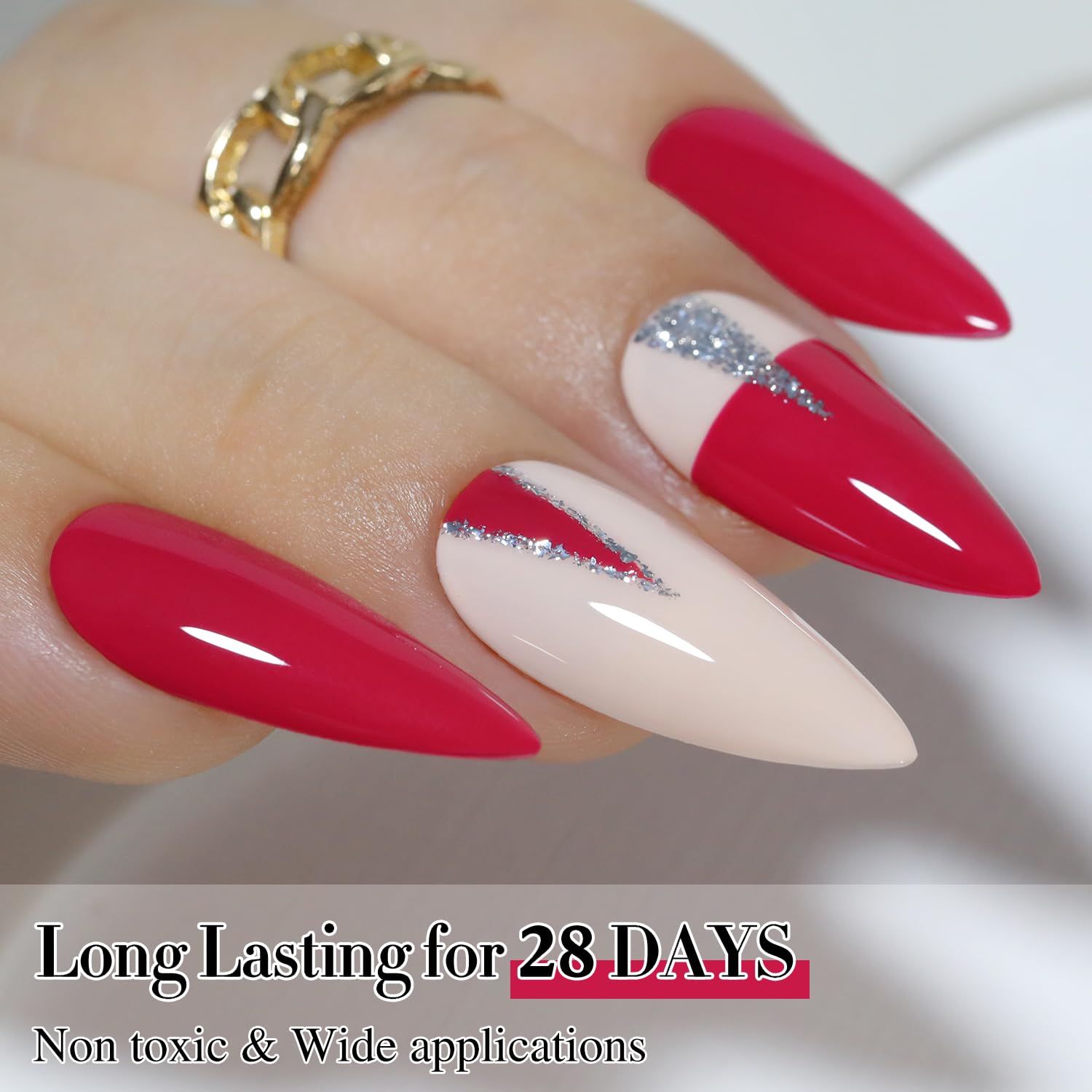 Versatile shade collection for DIY nail art and salon looks.
