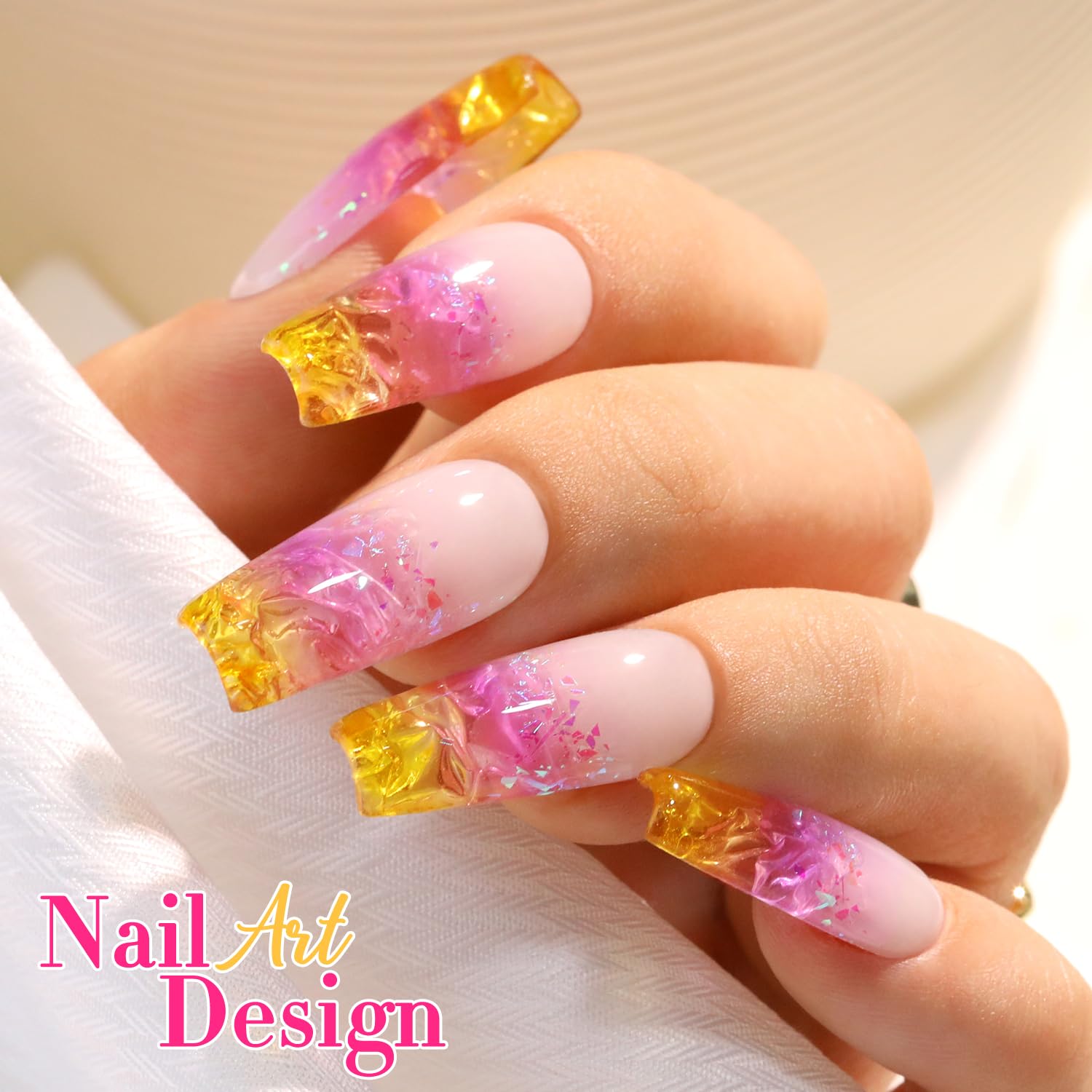 Double Rhythm glossy nail art finish salon like shine at home
