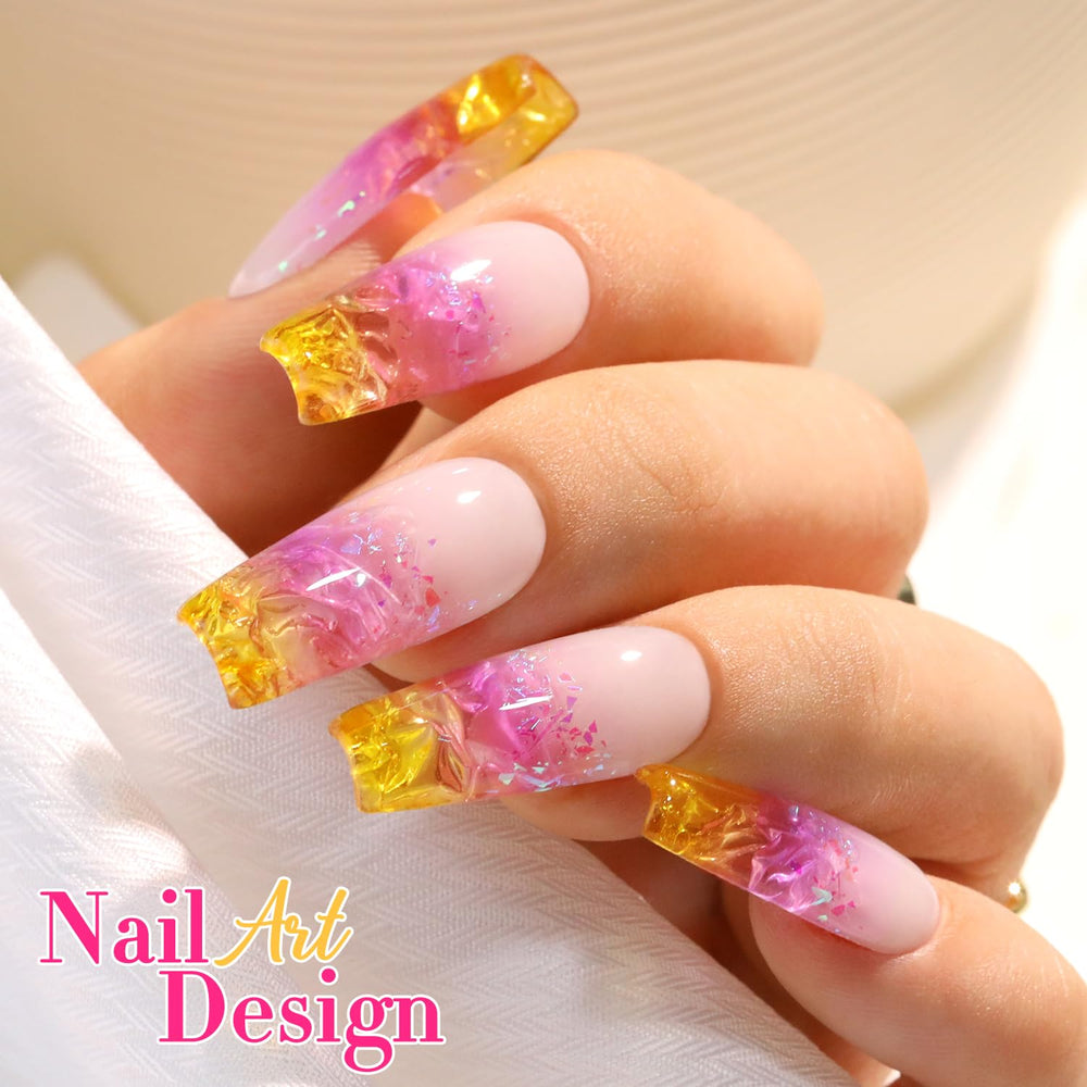 Double Rhythm glossy nail art finish salon like shine at home