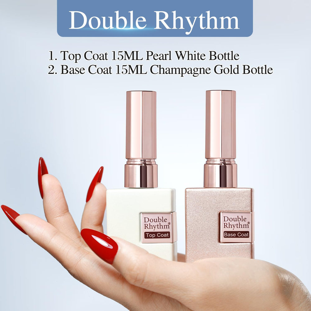 Double Rhythm natural resin label highlights toxin-free, low-odor formula.