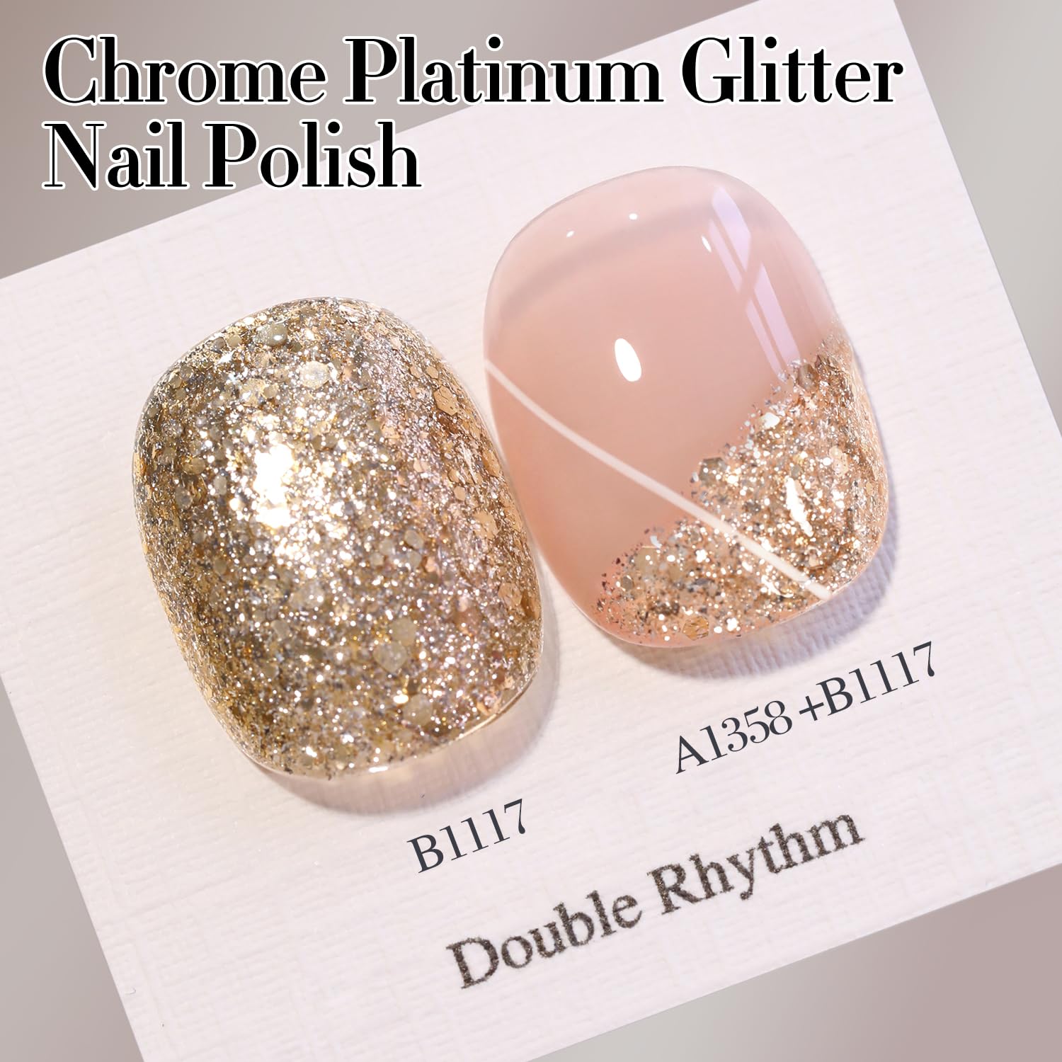 Double Rhythm paleta de tonos brillantes para uñas, estilo versátil.