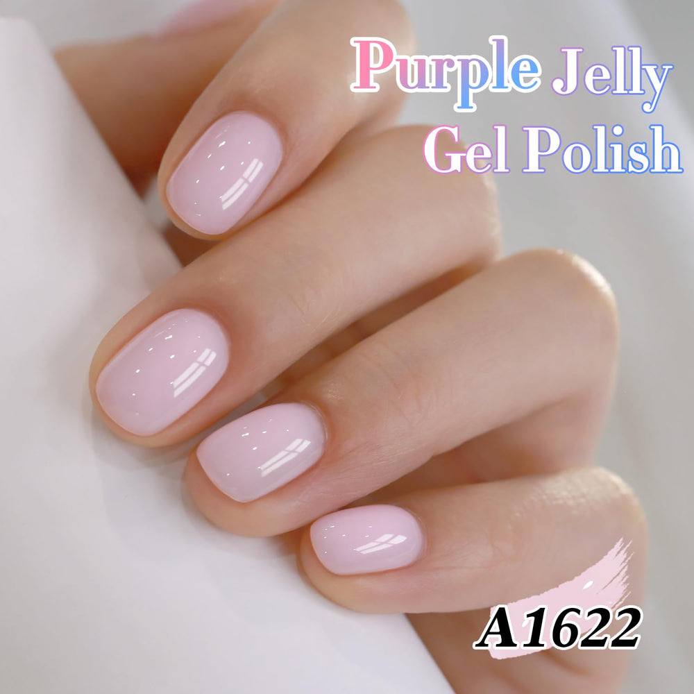 Double Rhythm Purple A1622 under UV lamp hints quick cure effect