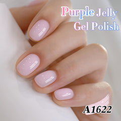 Double Rhythm Purple A1622 under UV lamp hints quick cure effect