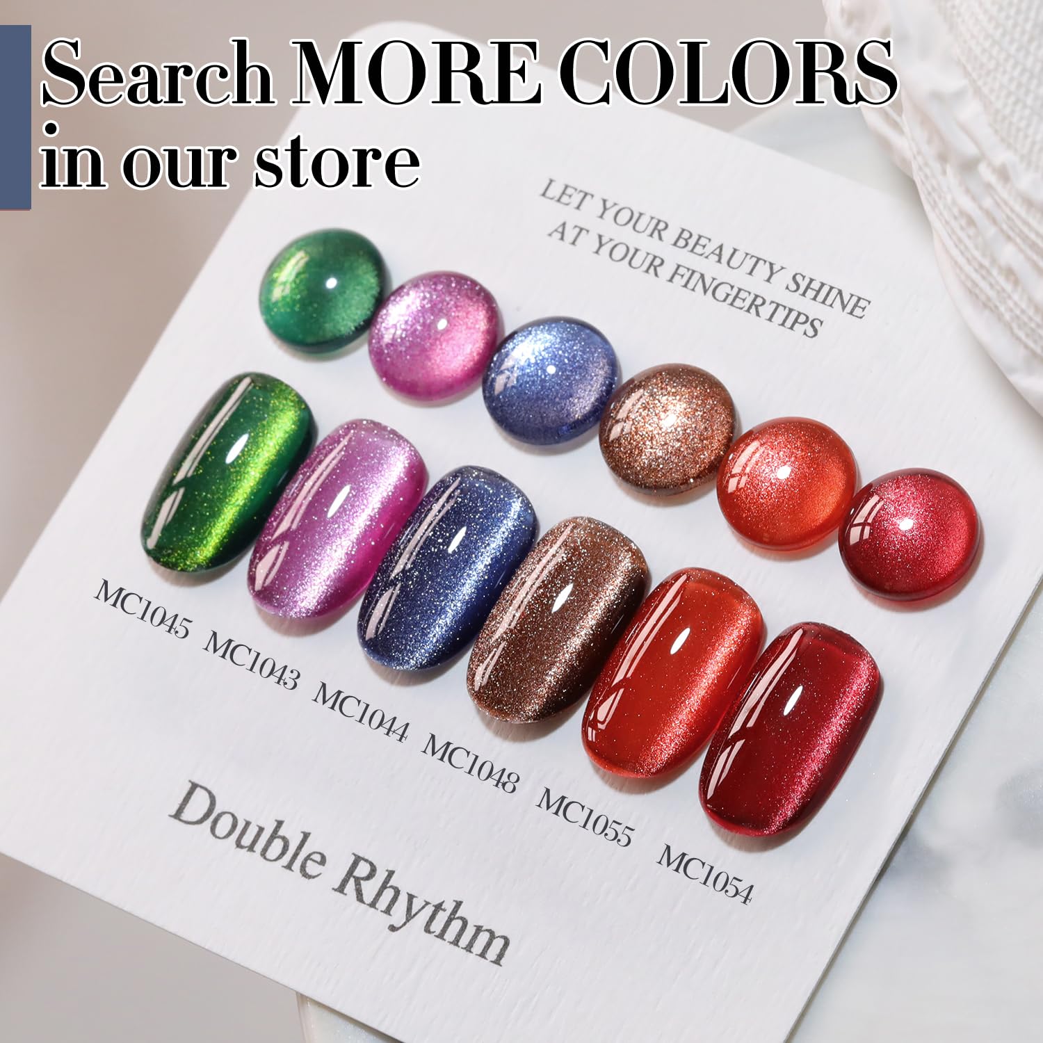 Regalo de belleza ideal: kit de uñas Double Rhythm.