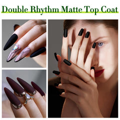 Double Rhythm set de 2×15 ml, opciones claras y mates para diseño creativo