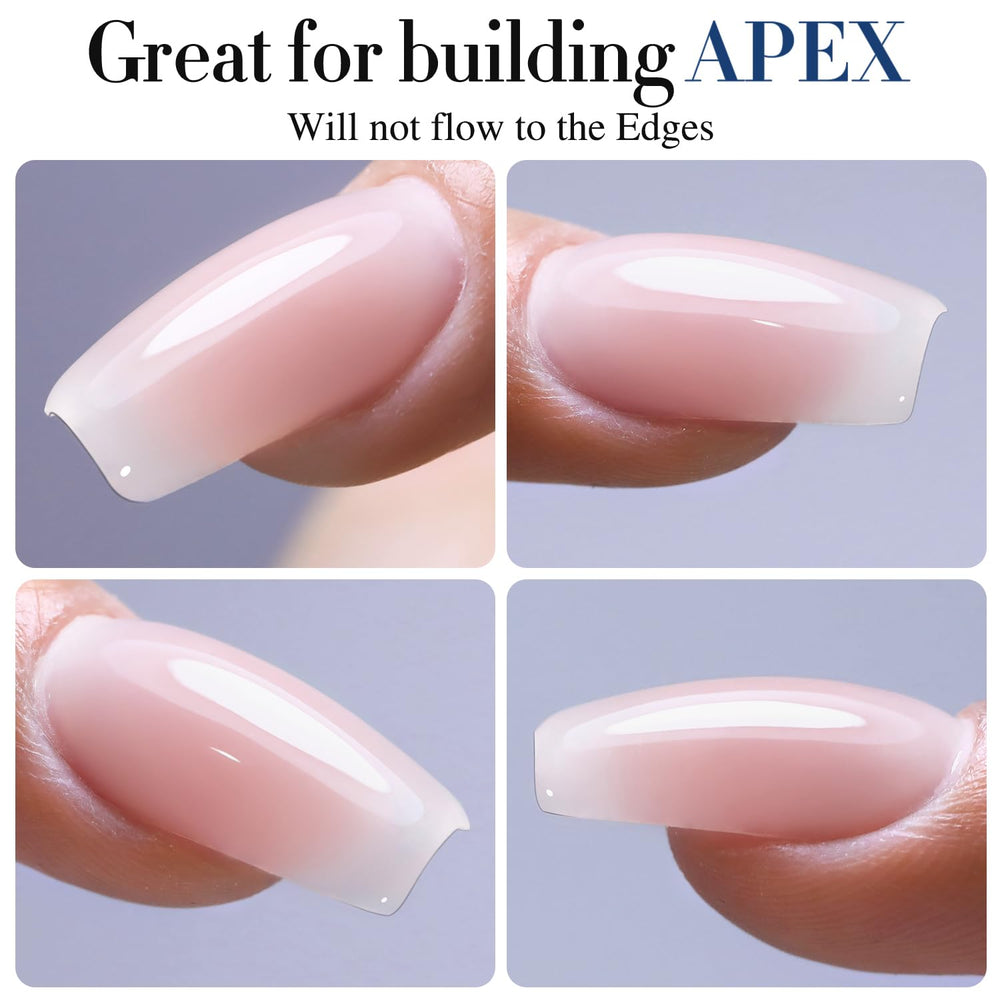 Double Rhythm soak-off gel bottle for easy removal.
