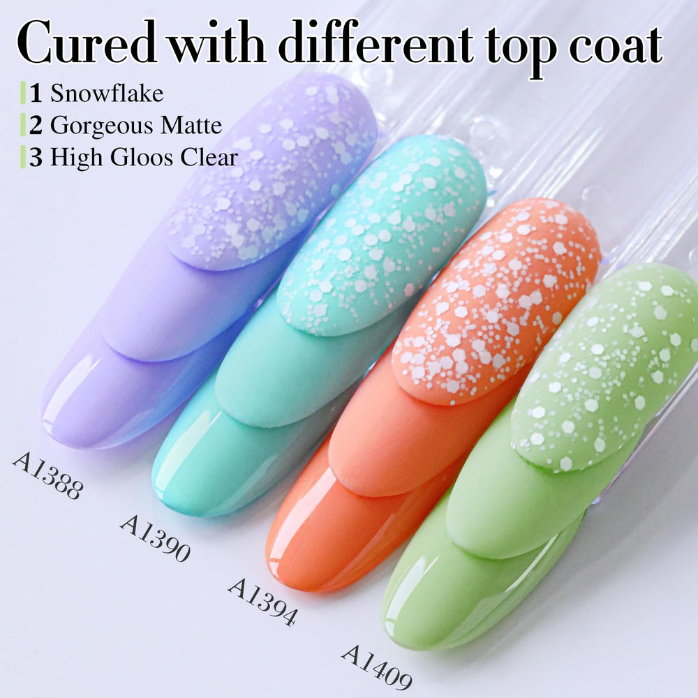 Double Rhythm top coat delivers high gloss and protection