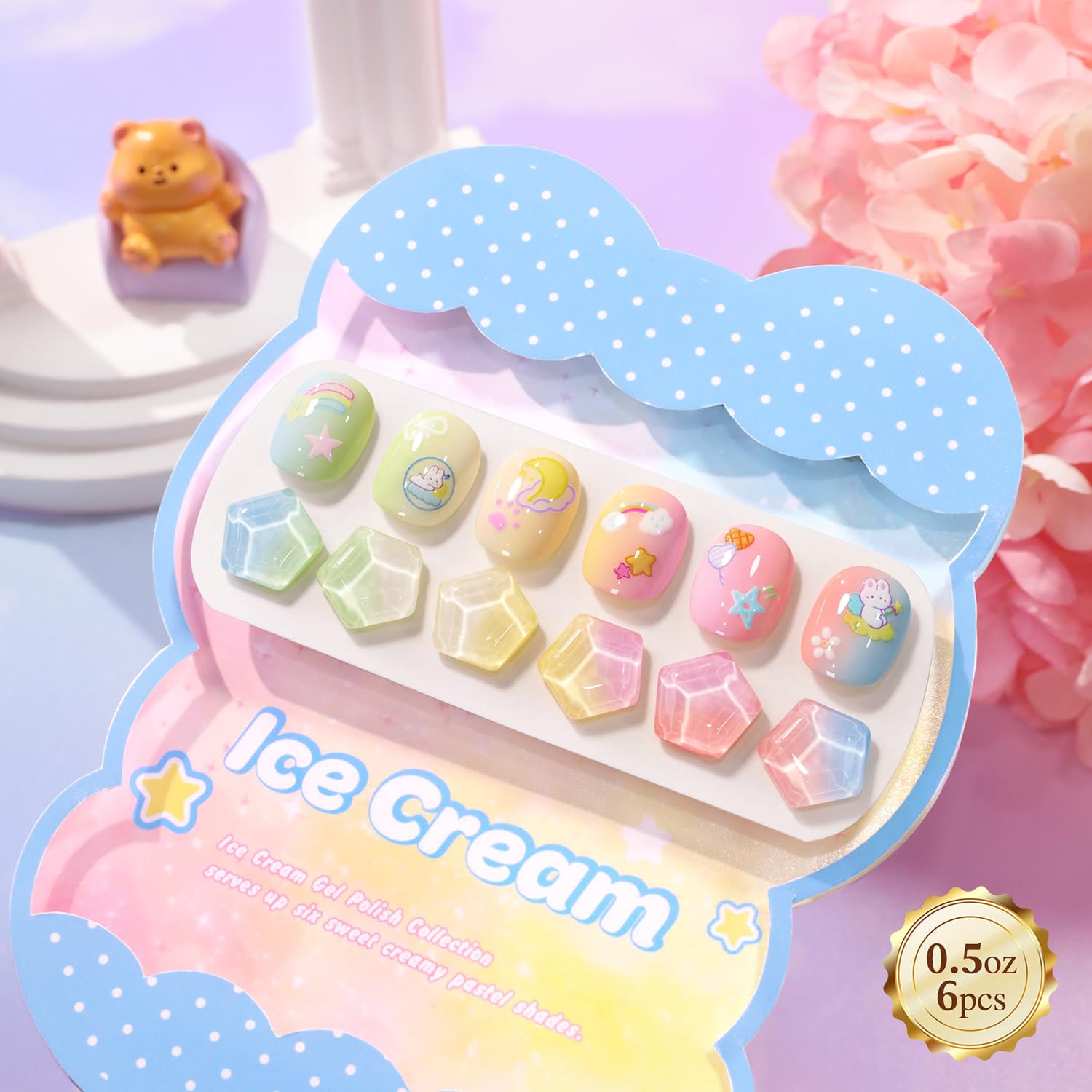 Double Rhythm toxin-free formula with low odor supports comfortable at‑home manicures