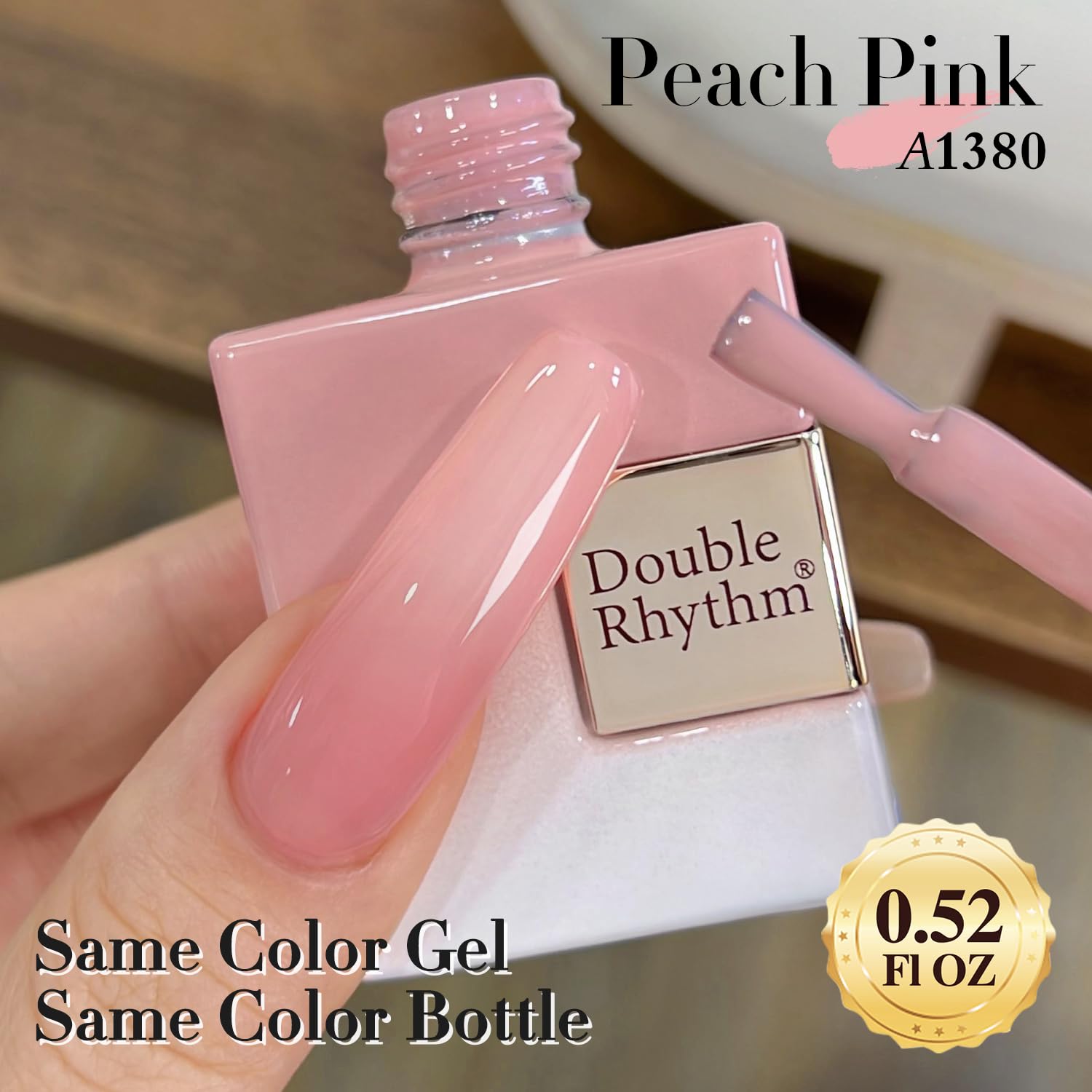 Double Rhythm toxin-free, low-odor formula for nails.