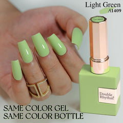 Double Rhythm UV/LED lamp cures gel polish quickly for a durable finish