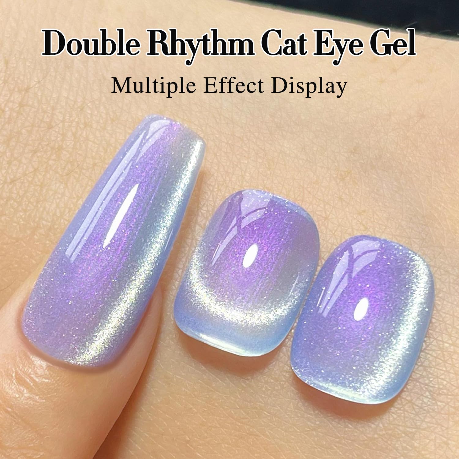 Double Rhythm imán incluido facilita crear distintos efectos ojo de gato.
