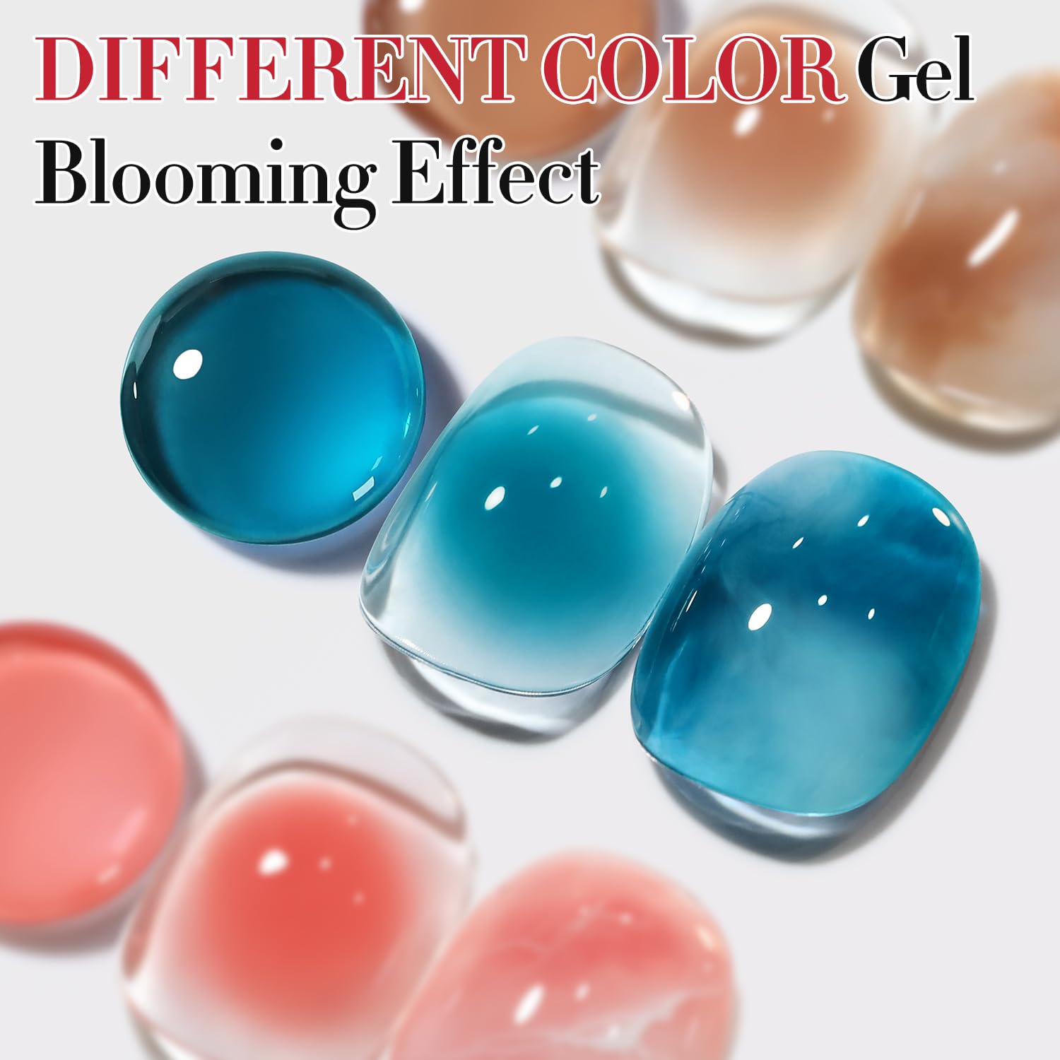 Esmalte gel Blooming de 15 ml en envase claro para fácil identificación.