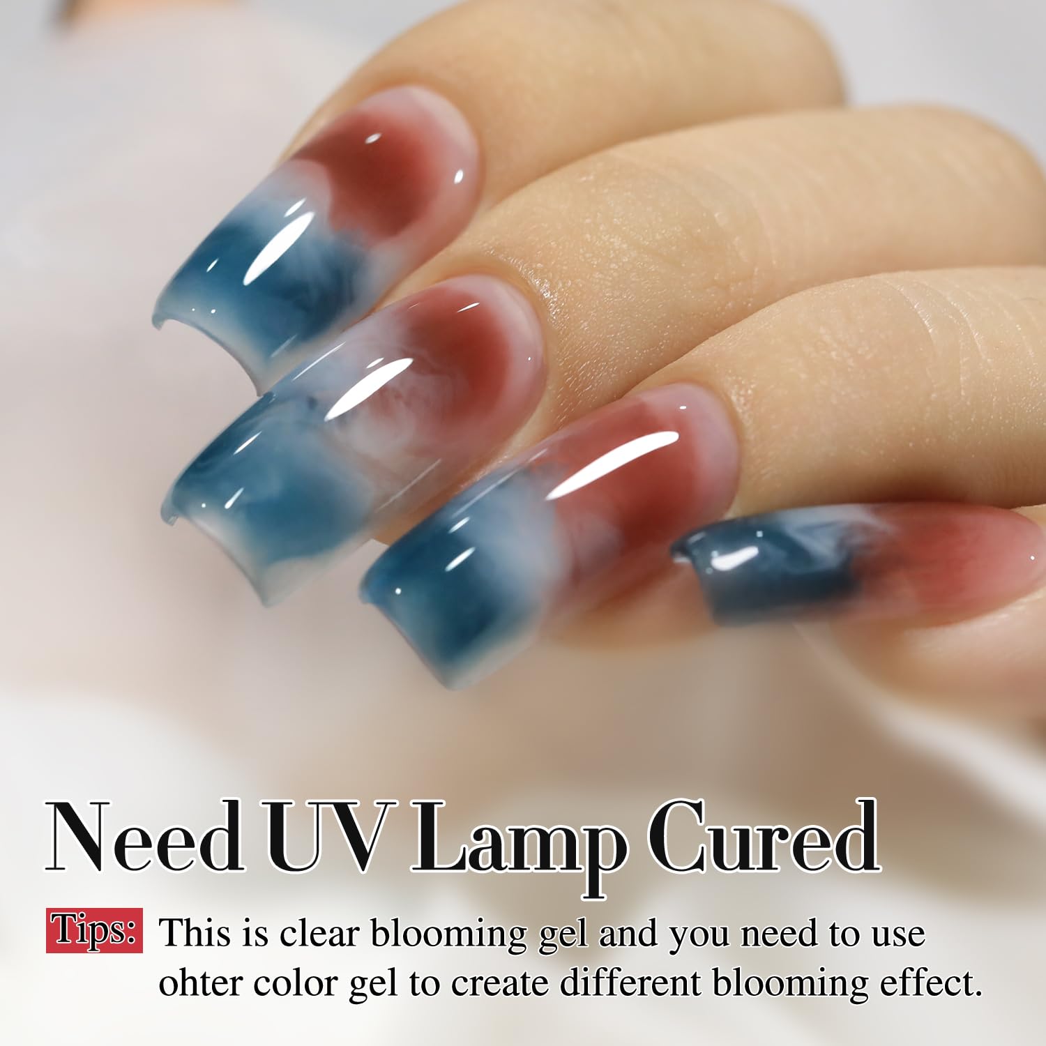 Brillo intenso y duradero tras aplicar con base y top coat.