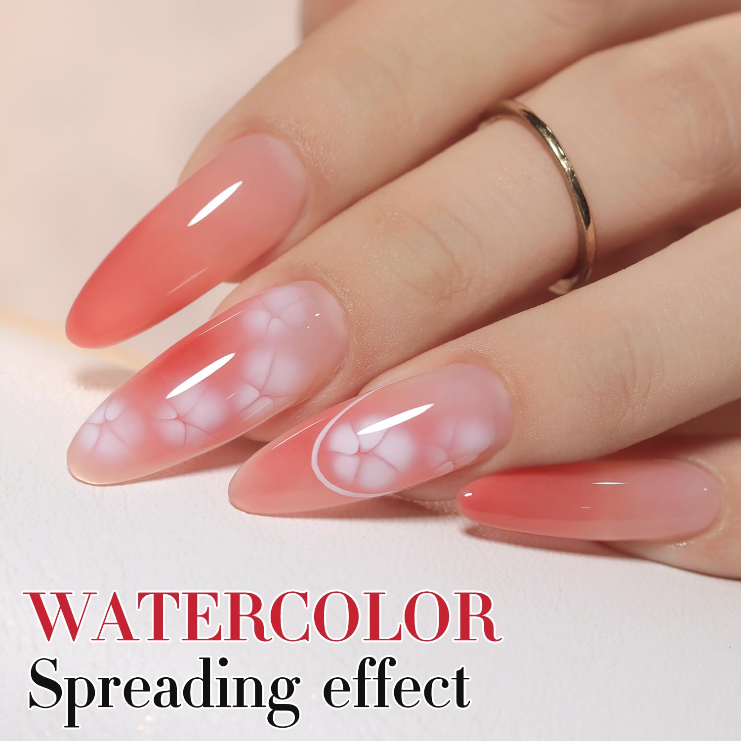 Realiza una prueba de alergia antes de aplicar en uñas.
