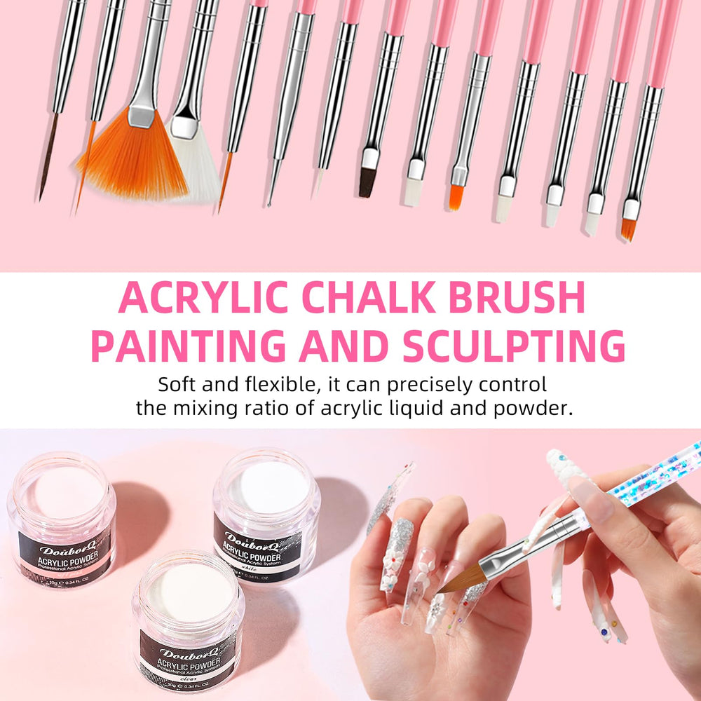 DouborQ nail form stickers and decal pack for creative nail art