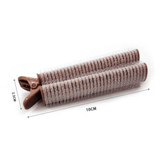 Douqu lightweight travel case keeps rollers organized for on-the-go styling.