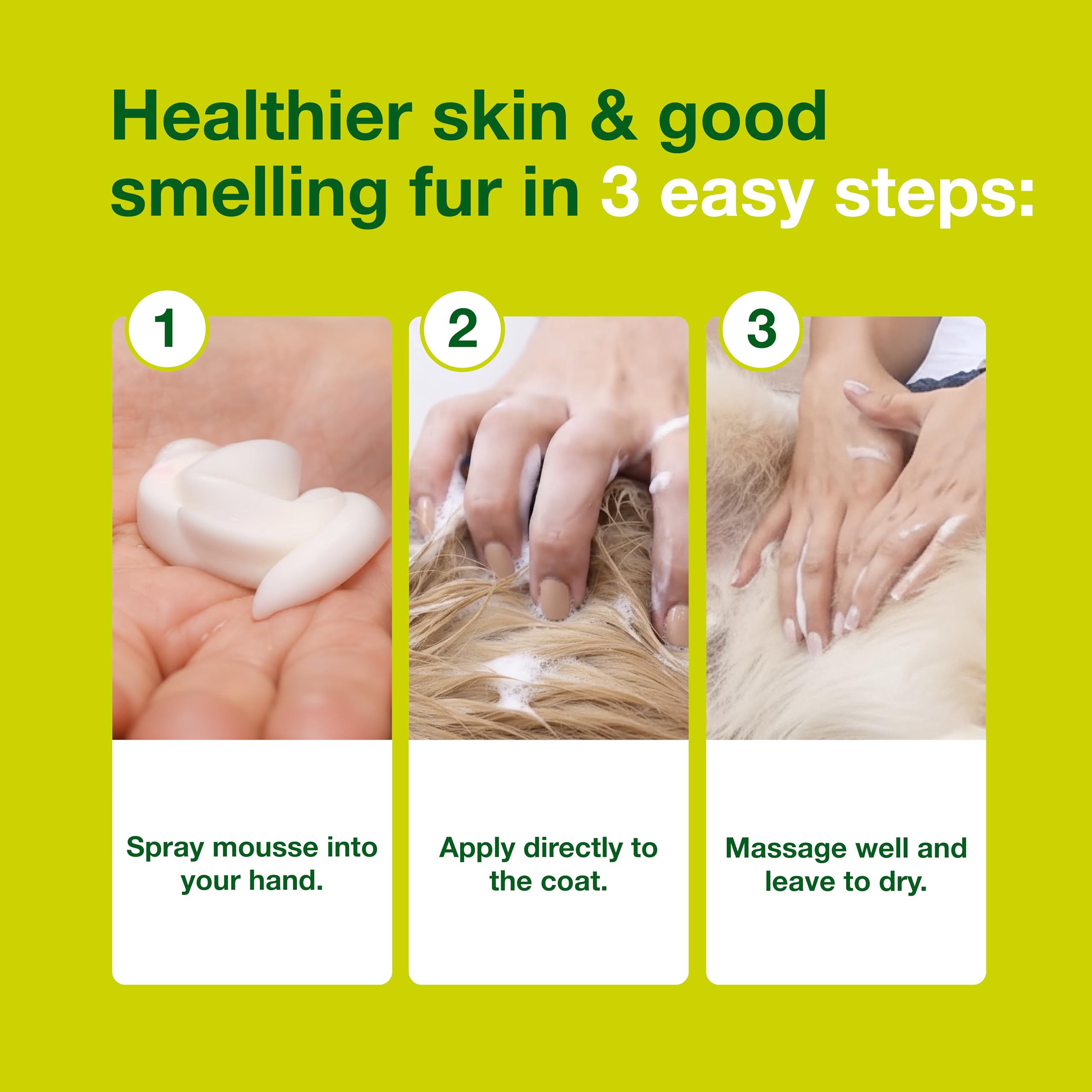 Odor control with the DOUXO S3 SEB Mousse formula
