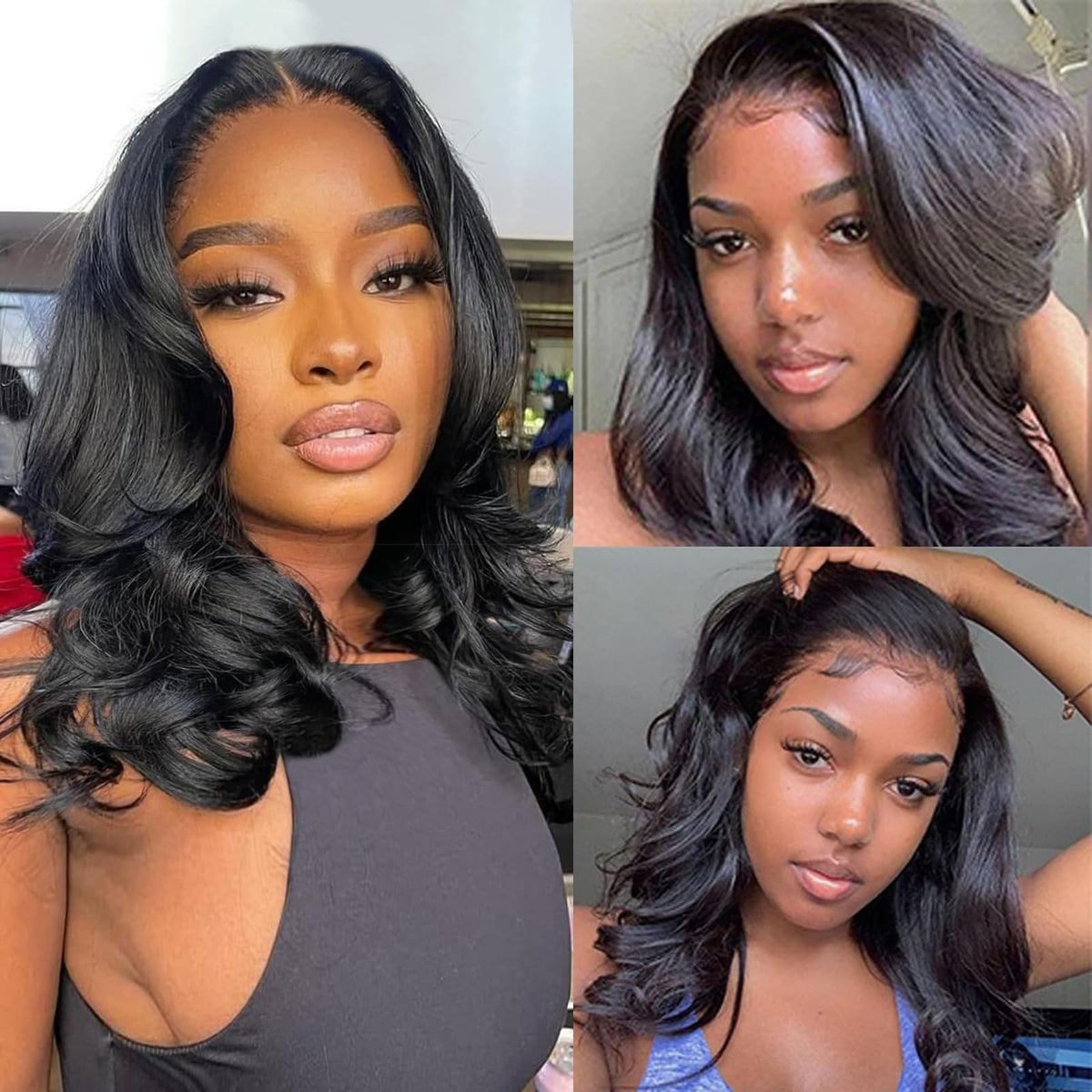 Douyin bob wig with 13x4 frontal lace front for a natural hairline.