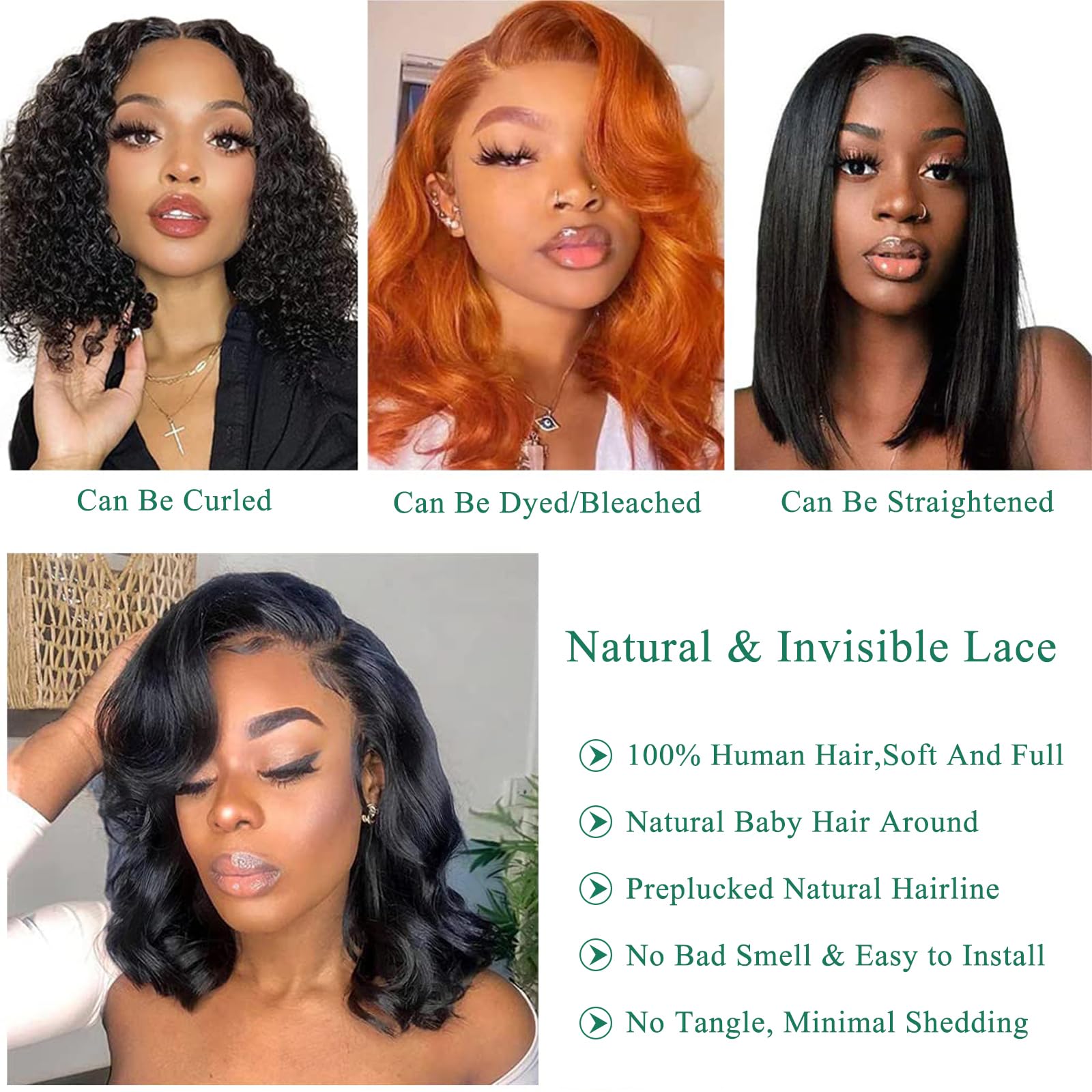 Douyin bob wig glueless cap with adjustable straps for easy secure wear.