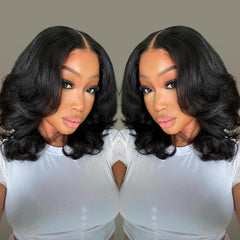 Douyin wig front view shows natural hairline and full volume.