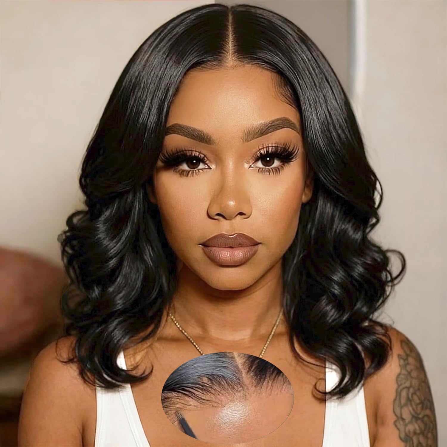Douyin wear and go glueless wig Brazilian human hair durability and shine
