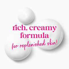 Close-up of skin with microdroplets from 24HR Renewing Micromoisture formula.