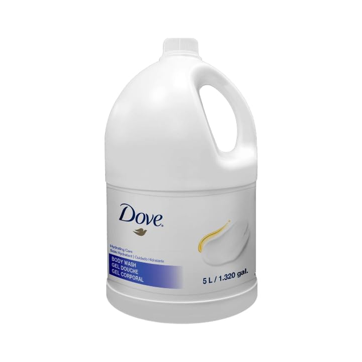 Dove 5L Pro refill bottle with pour spout for easy dispensing and long-lasting moisture