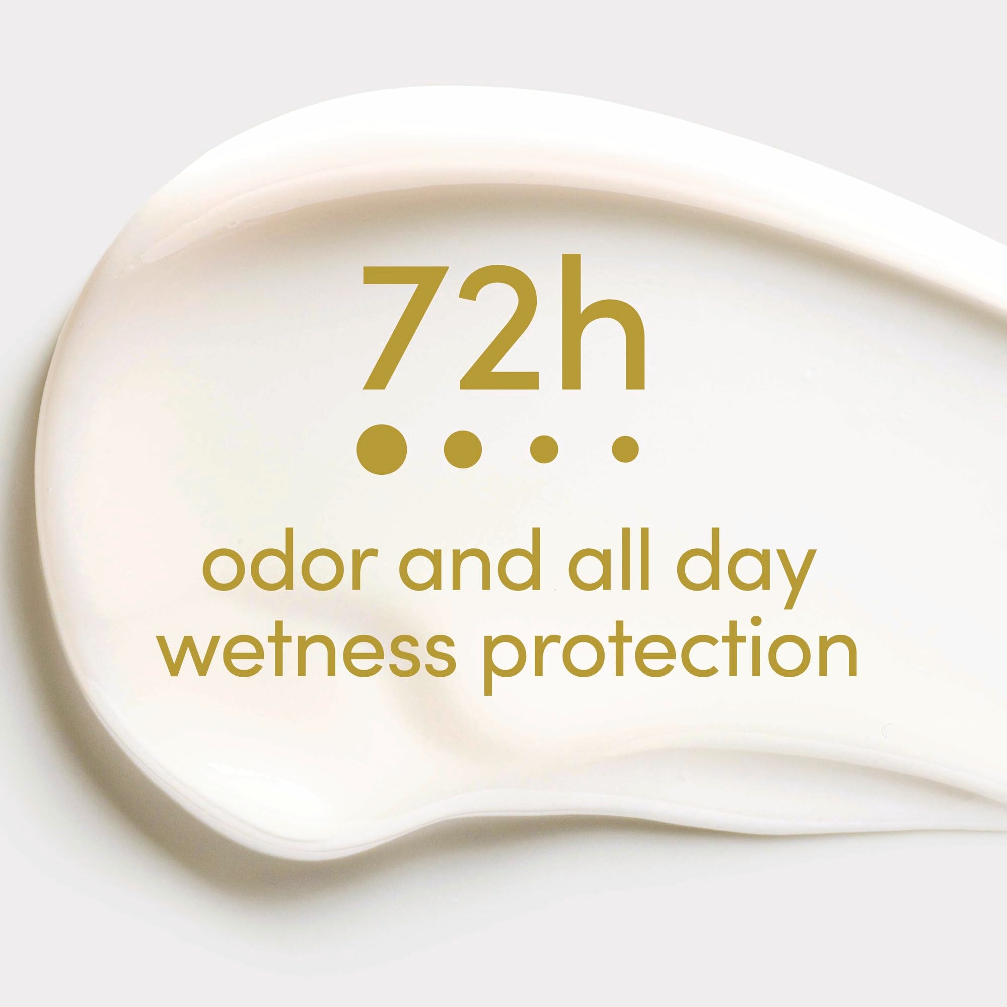 All-day sweat protection from Dove Advanced Care underarm product.