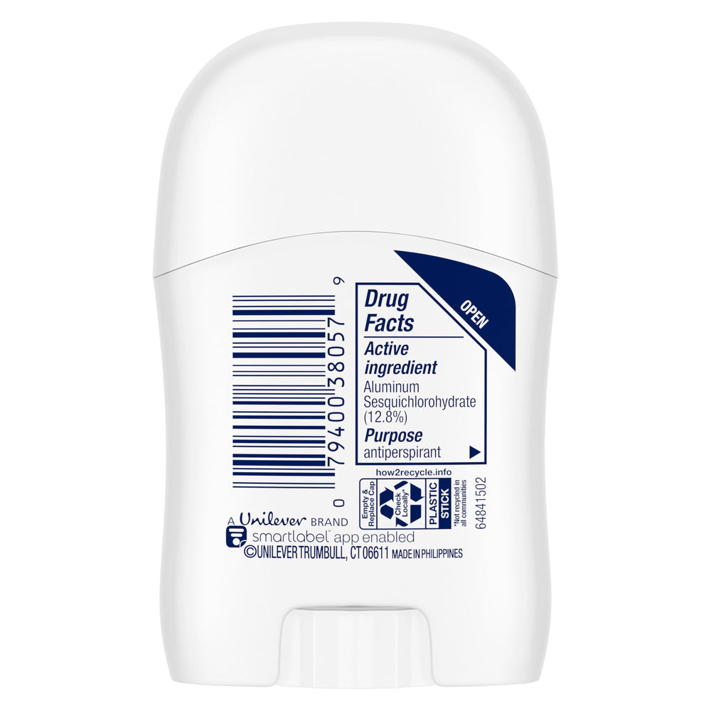 Dove Advanced Care Cool Essentials stick apply to underarm for daily comfort.
