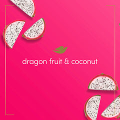 Dove Advanced Care con fruta dragón y coco, aroma tropical en la piel.