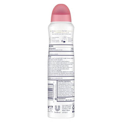 Dove Advanced Care Powder Soft spray underarm application demonstrates even coverage for comfort