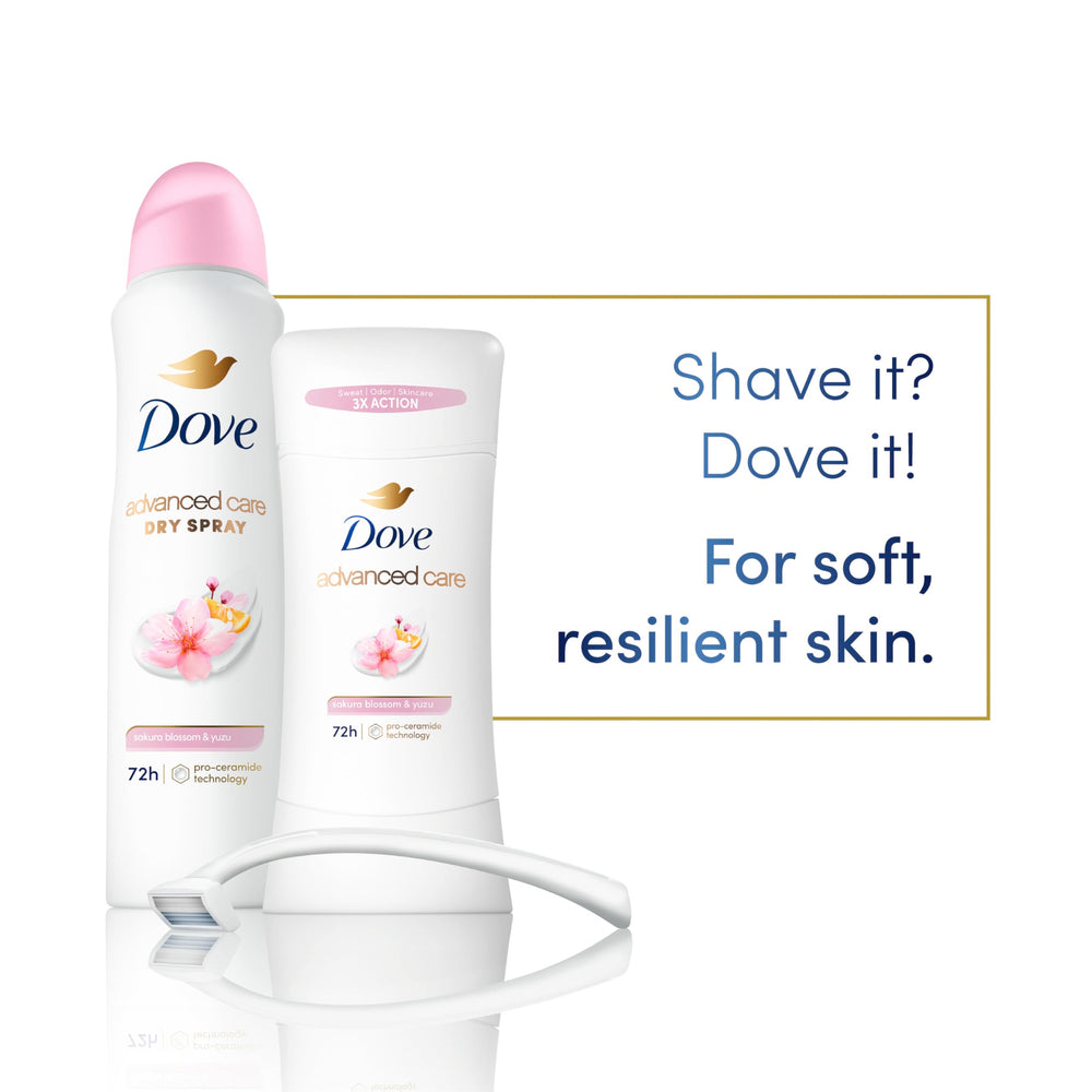 Dove Advanced Care Sakura Blossom & Yuzu stick ready for daily use