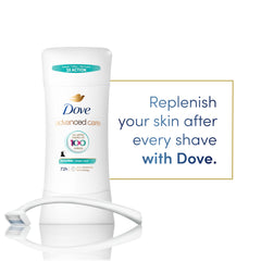 Dove Advanced Care Sheer Cool fragrance of grapefruit, lime and mimosa energizes morning routine