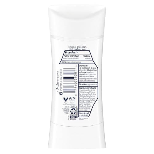 Dove Advanced Care stick close-up texture for a smooth glide.